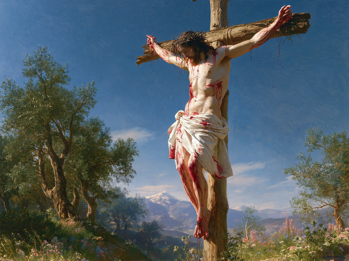 The Crucifixion – Indigo Vigil at Calvary