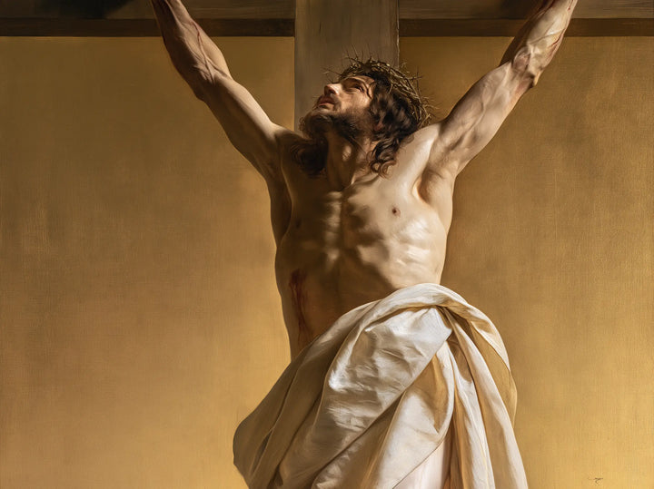 The Crucifixion – Rosewood Meditation on the Passion