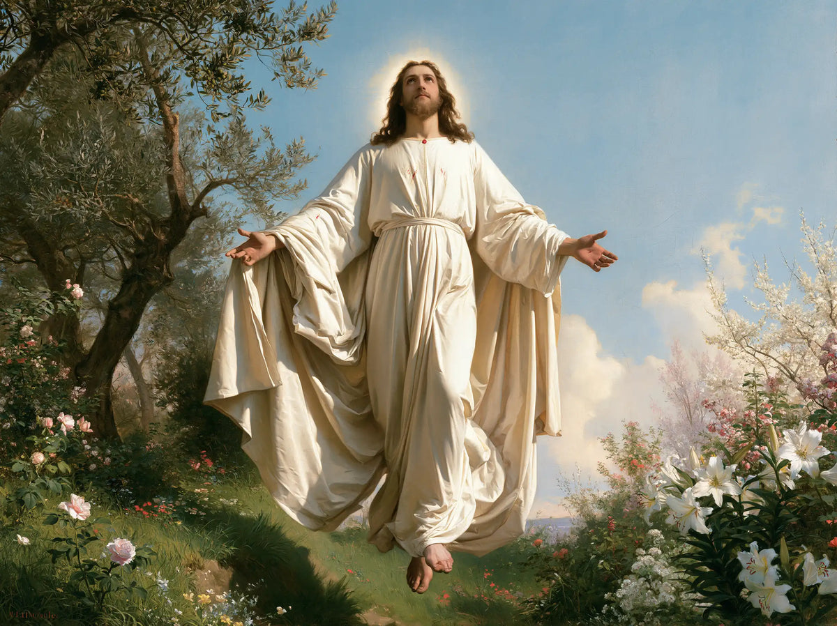 The Resurrection of Jesus Christ – Garden-Bright Light