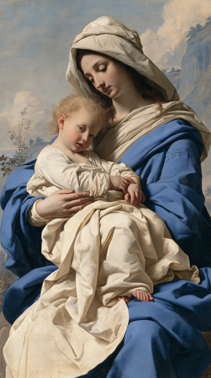 Virgin Mary and Child Jesus - Florentine Renaissance · Portrait n° 4