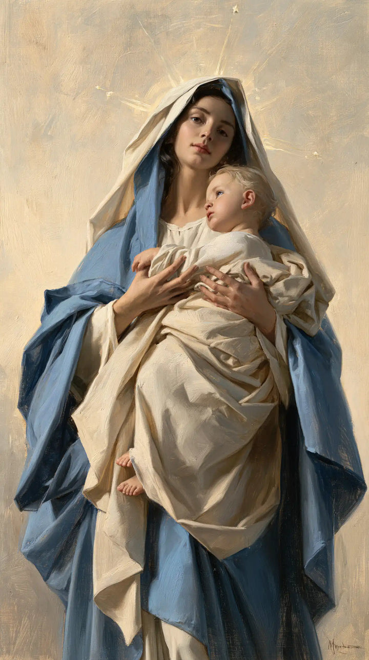 The Virgin and Child — The Child Carried in Pale Daylight