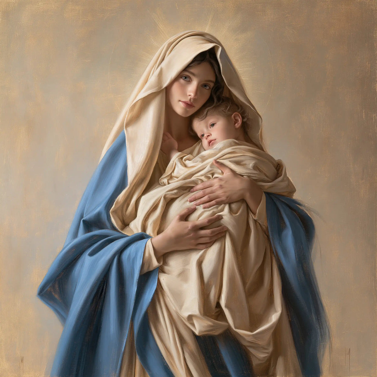 The Virgin and Child — A Dream Beside the Welcoming Gaze