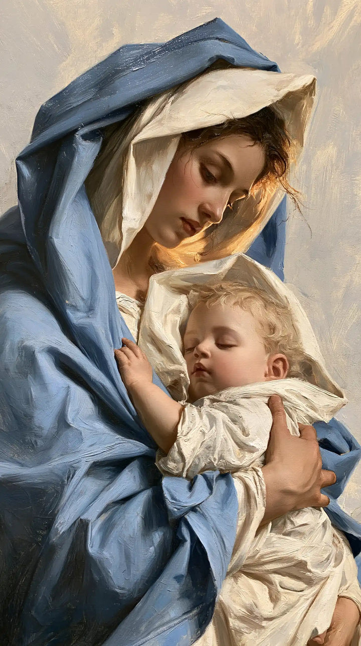 The Virgin and Child — The Little Hand at the Lining’s Edge